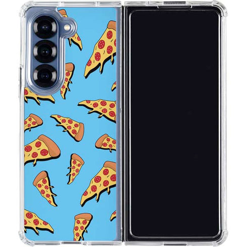 Pizza Foodie Galaxy Z Fold7 Clear Case