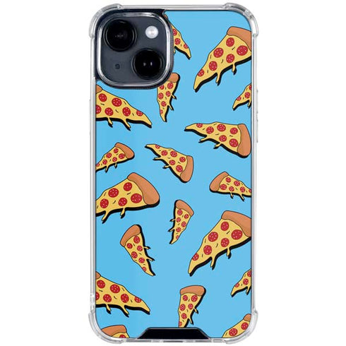 Pizza Foodie iPhone 15 Clear Case