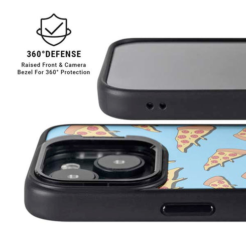 Pizza Foodie iPhone 15 Kickstand Case