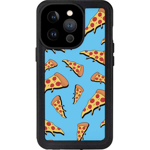 Pizza Foodie iPhone 15 Pro Waterproof Case