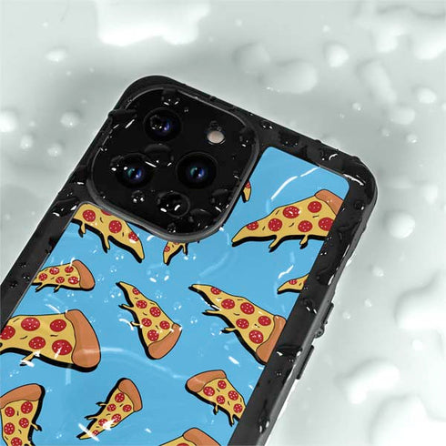 Pizza Foodie iPhone 15 Pro Waterproof Case