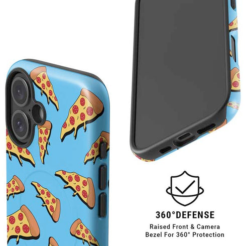 Pizza Foodie iPhone 16 Magsafe Impact Case