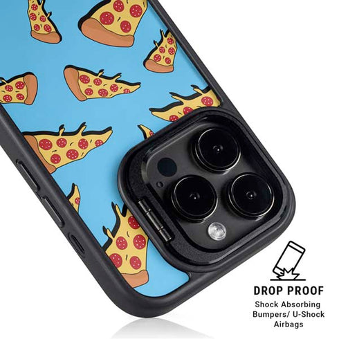 Pizza Foodie iPhone 16 Pro Kickstand Case