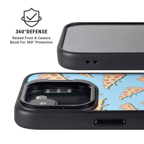 Pizza Foodie iPhone 16e Kickstand Case