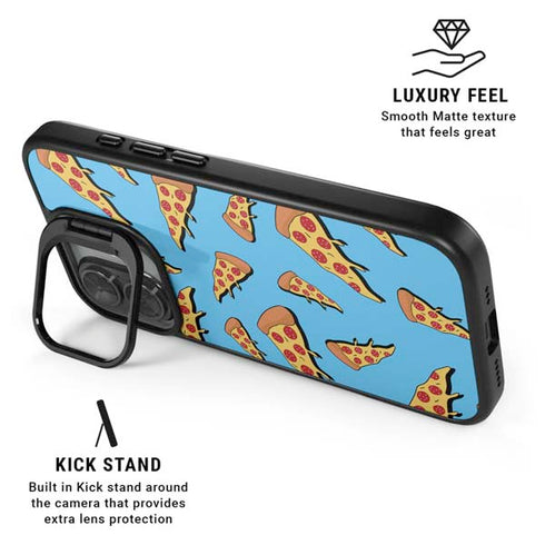 Pizza Foodie iPhone 17 Kickstand Case