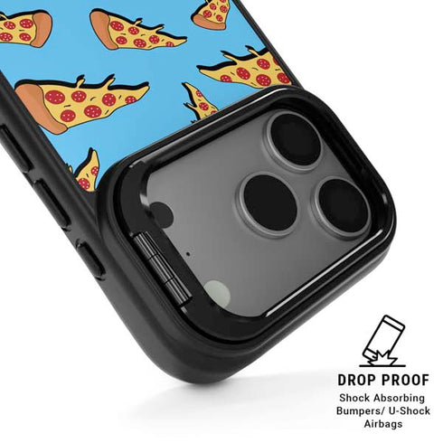 Pizza Foodie iPhone 17 Pro Kickstand Case