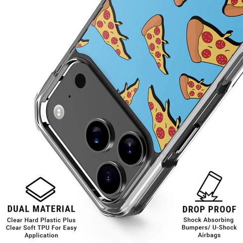 Pizza Foodie iPhone 18 Pro Clear Case