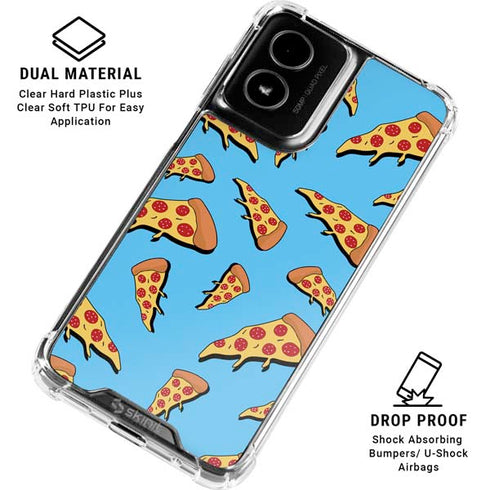 Pizza Foodie Moto G Power 5G (2024) Clear Case