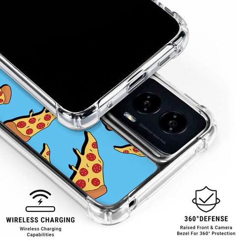 Pizza Foodie Moto G Power 5G (2024) Clear Case