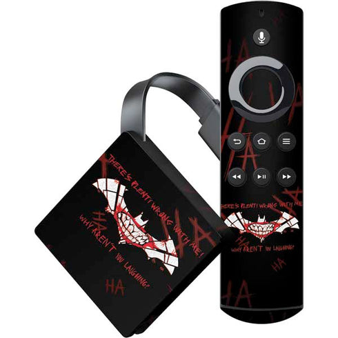 DC Comics The Joker Plenty Wrong With Me Amazon Fire TV Skin