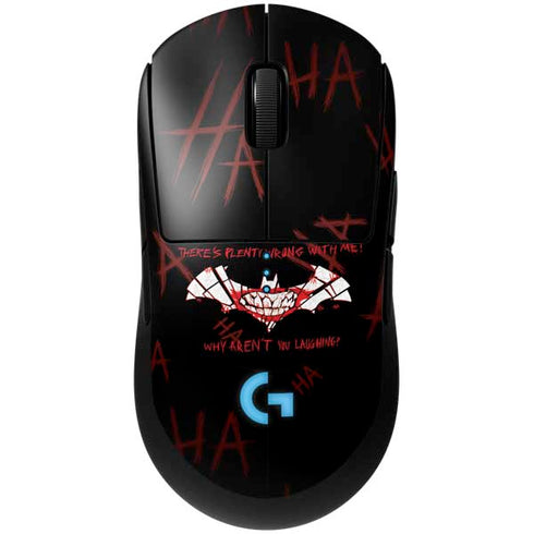 DC Comics The Joker Plenty Wrong With Me G Pro Wireless Gaming Mouse Skin