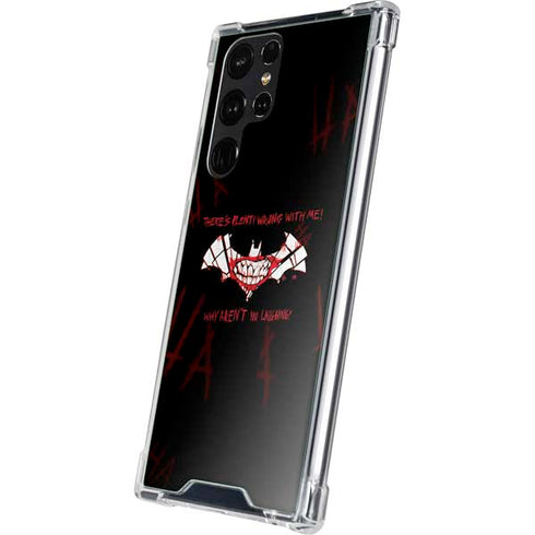 DC Comics The Joker Plenty Wrong With Me Galaxy S23 Ultra Clear Case