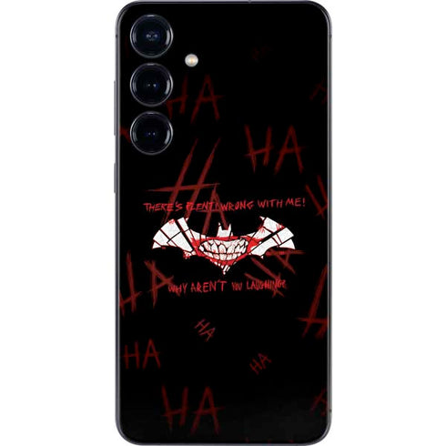 DC Comics The Joker Plenty Wrong With Me Galaxy S24 Skin