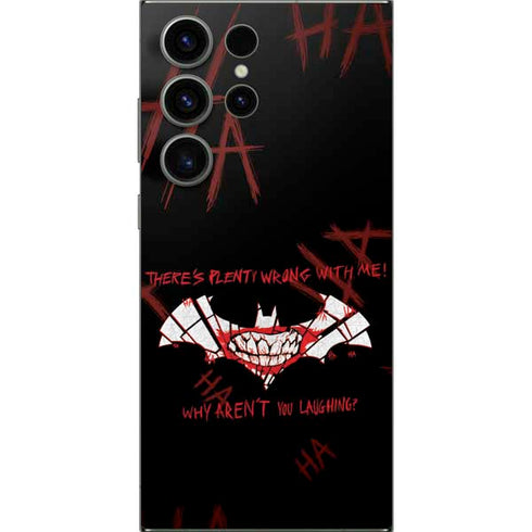 DC Comics The Joker Plenty Wrong With Me Galaxy S24 Ultra Skin