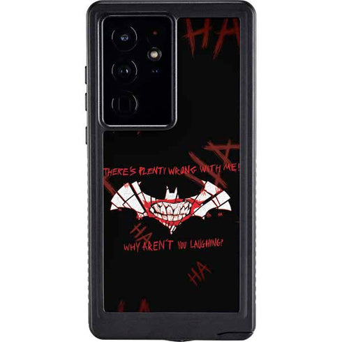 DC Comics The Joker Plenty Wrong With Me Galaxy S24 Ultra Waterproof Case