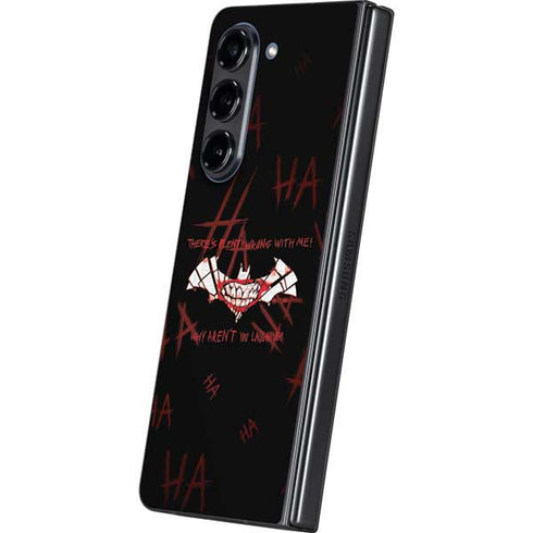 DC Comics The Joker Plenty Wrong With Me Galaxy Z Fold5 5G Skin
