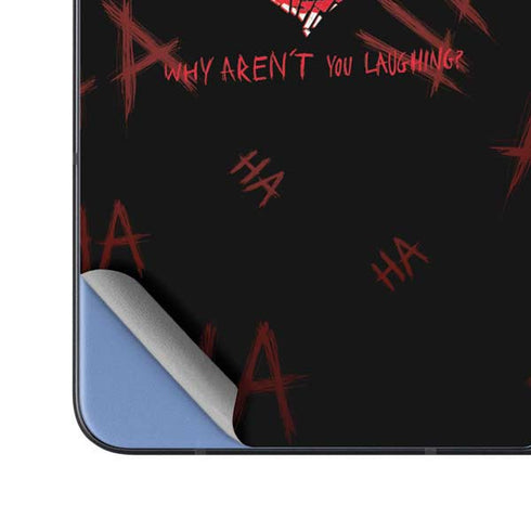 DC Comics The Joker Plenty Wrong With Me Galaxy Z Fold5 5G Skin