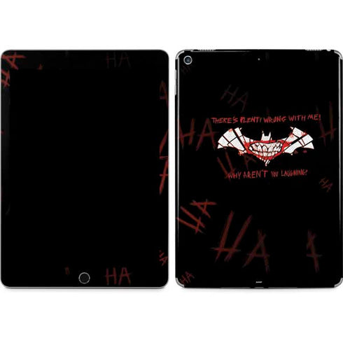 DC Comics The Joker Plenty Wrong With Me iPad Skins