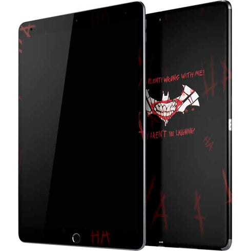 DC Comics The Joker Plenty Wrong With Me iPad Skins