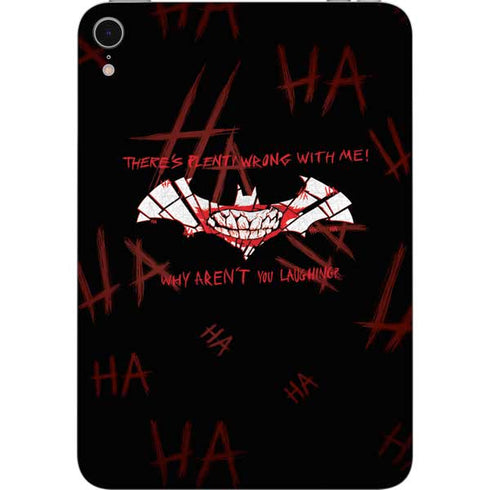 DC Comics The Joker Plenty Wrong With Me Apple iPad Mini Skin