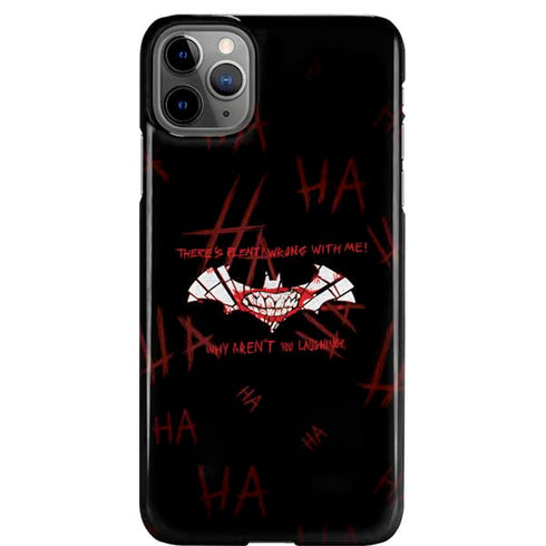 DC Comics The Joker Plenty Wrong With Me iPhone Cases