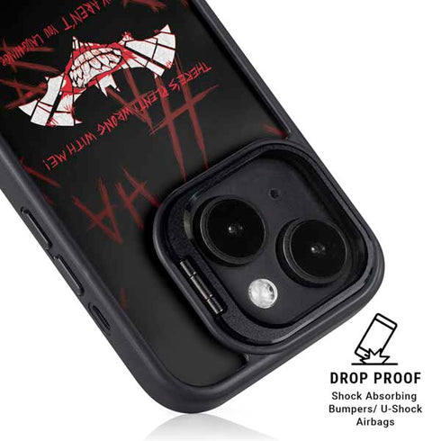 DC Comics The Joker Plenty Wrong With Me iPhone 14 Plus Kickstand Case