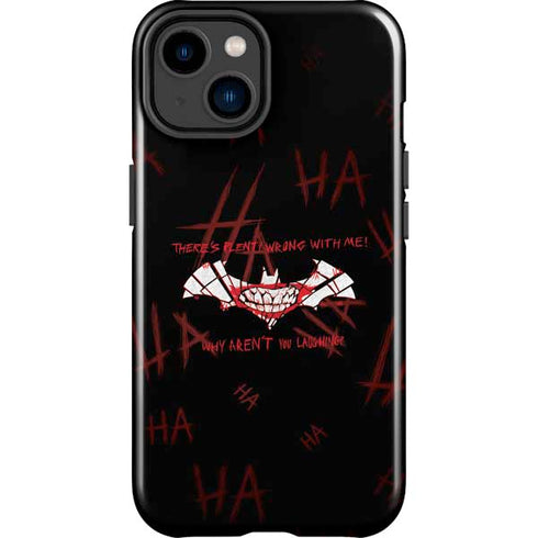 DC Comics The Joker Plenty Wrong With Me iPhone 15 Impact Case