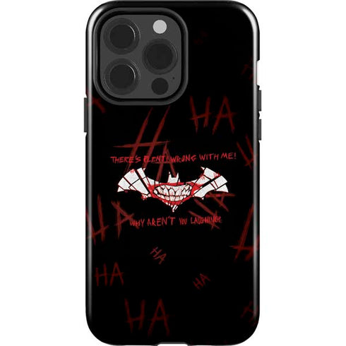 DC Comics The Joker Plenty Wrong With Me iPhone 15 Pro Impact Case