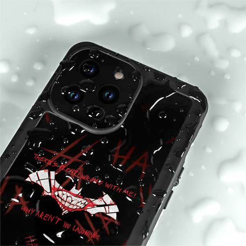 DC Comics The Joker Plenty Wrong With Me iPhone 15 Pro Waterproof Case