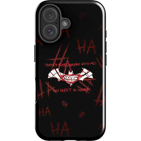 DC Comics The Joker Plenty Wrong With Me iPhone 16 Impact Case