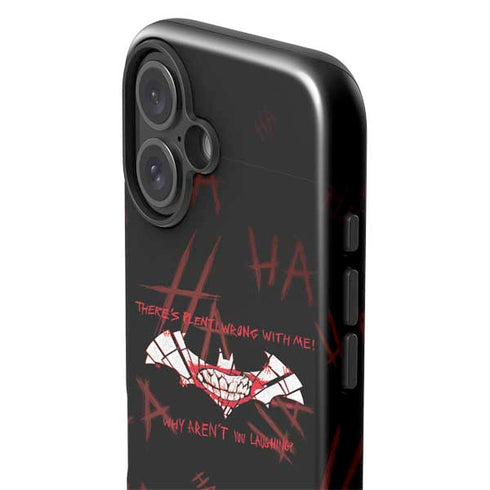 DC Comics The Joker Plenty Wrong With Me iPhone 16 Impact Case