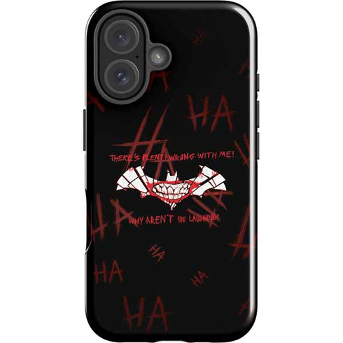DC Comics The Joker Plenty Wrong With Me iPhone 16 Plus Impact Case