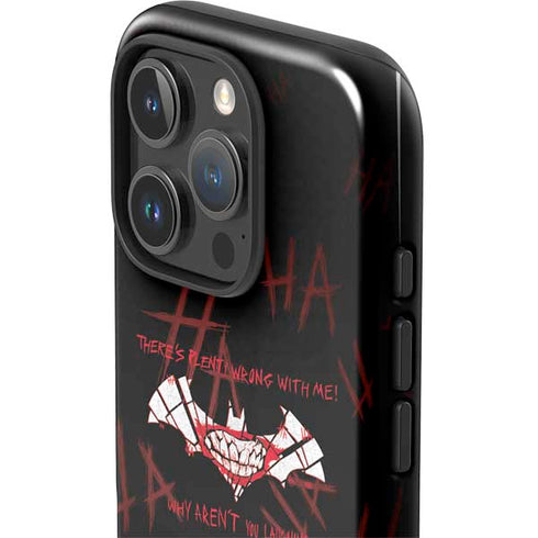 DC Comics The Joker Plenty Wrong With Me iPhone 16 Pro Impact Case