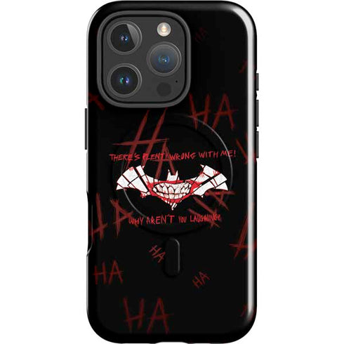 DC Comics The Joker Plenty Wrong With Me iPhone 16 Pro Magsafe Impact Case