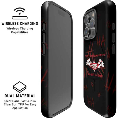 DC Comics The Joker Plenty Wrong With Me iPhone 16 Pro Magsafe Impact Case