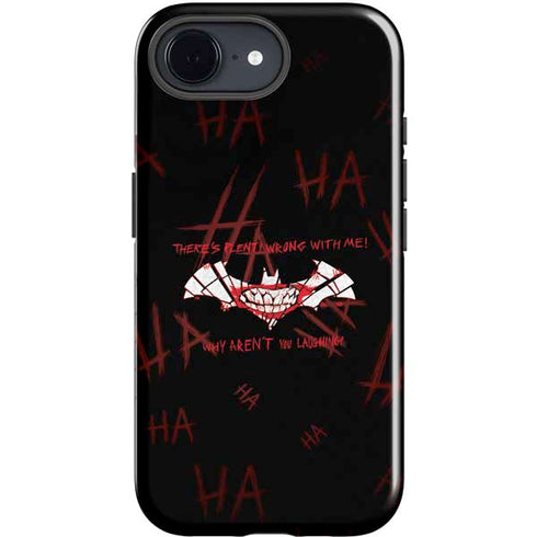DC Comics The Joker Plenty Wrong With Me iPhone 16e Impact Case