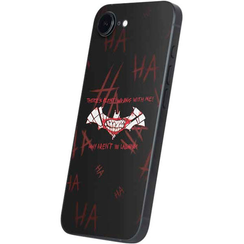 DC Comics The Joker Plenty Wrong With Me iPhone 16e Skin