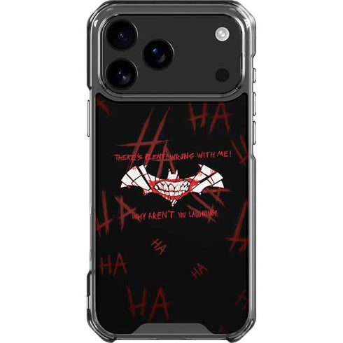 DC Comics The Joker Plenty Wrong With Me iPhone 18 Pro Max Clear Case