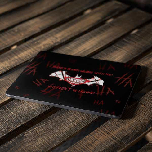 DC Comics The Joker Plenty Wrong With Me Apple MacBook Air Skin