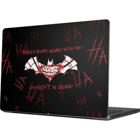 DC Comics The Joker Plenty Wrong With Me Apple MacBook Pro 14-inch Skin
