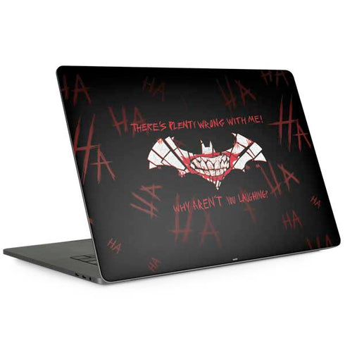DC Comics The Joker Plenty Wrong With Me MacBook Skins