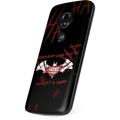 DC Comics The Joker Plenty Wrong With Me Moto E5 Play Skin