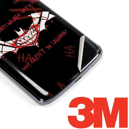 DC Comics The Joker Plenty Wrong With Me Moto E5 Plus Skin