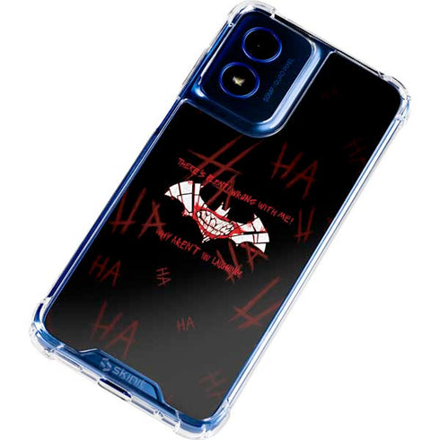 DC Comics The Joker Plenty Wrong With Me Moto G 5G (2024) Clear Case