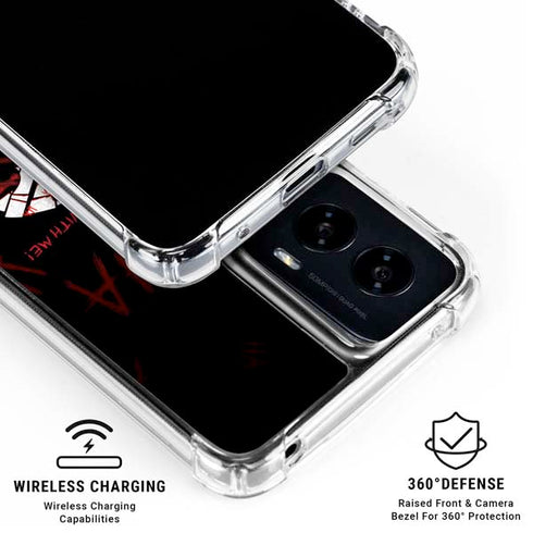 DC Comics The Joker Plenty Wrong With Me Moto G Power 5G (2024) Clear Case
