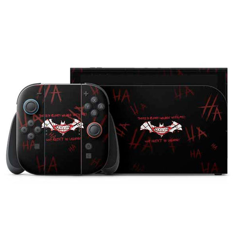 DC Comics The Joker Plenty Wrong With Me Nintendo Skins