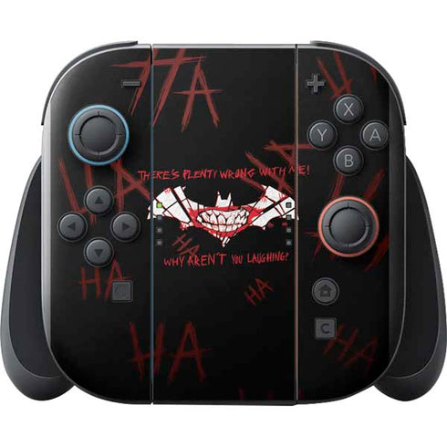 DC Comics The Joker Plenty Wrong With Me Nintendo Switch 2 (2025) with Joy-Con Skin