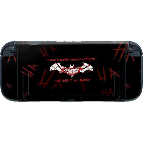 DC Comics The Joker Plenty Wrong With Me Nintendo Switch 2 (2025) with Joy-Con Skin