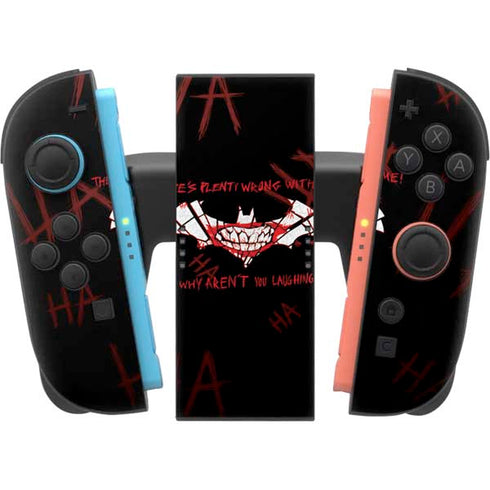 DC Comics The Joker Plenty Wrong With Me Nintendo Switch 2 (2025) Joy-Con Controller Skin
