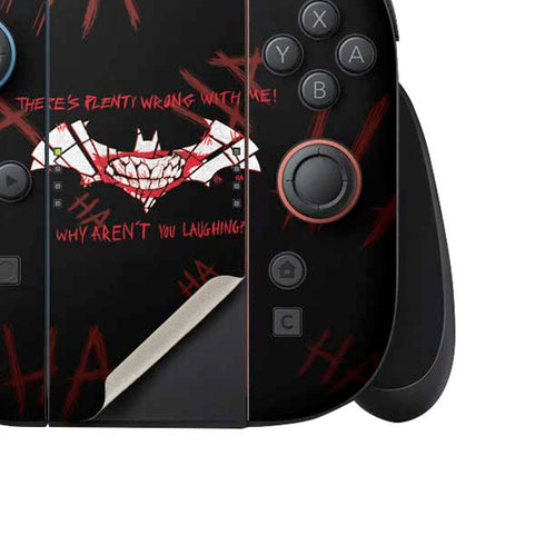 DC Comics The Joker Plenty Wrong With Me Nintendo Switch 2 (2025) Joy-Con Controller Skin